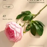 Цветы искусственные &laquo;Пышный пион&raquo;, 7&times;47 см, розовые
