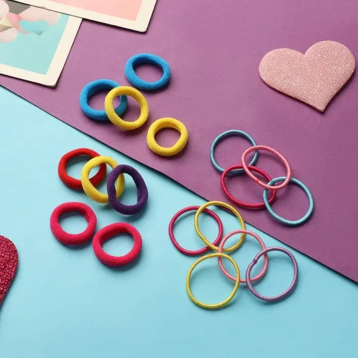 Резинка для волос Резинка для волос "Феечка" (набор 60 шт ±2) колор классика, 2 см