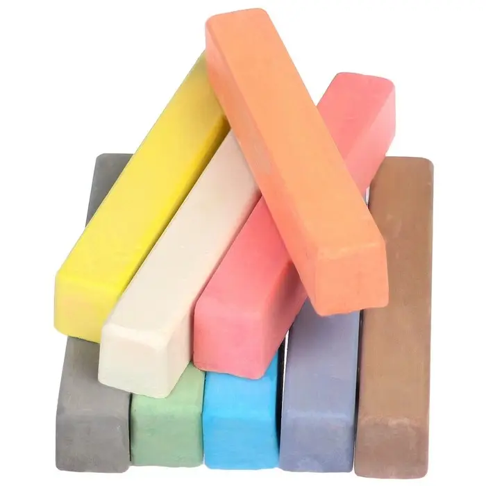 Мелки цветные школьные набор 9 шт. «Смешарики», прямоугольные Мелки цветные школьные набор 9 шт. «Смешарики», прямоугольные