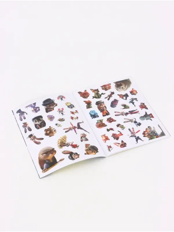 Книга с наклейками, 100 наклеек, А5