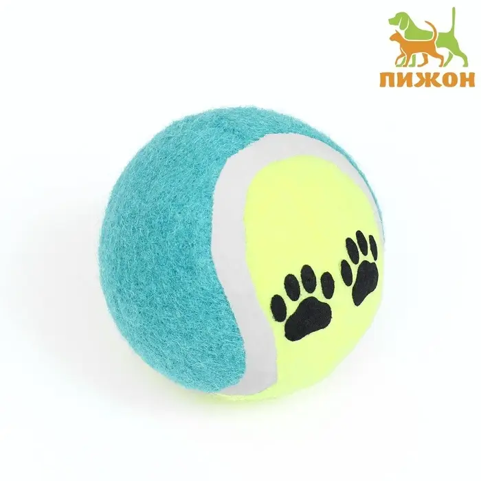 Мячик войлочный &laquo;Лапки&raquo;, 6.5 см, цвет МИКС