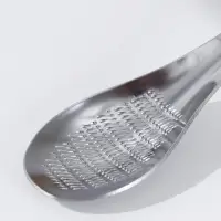 Тёрка для сыра Доляна Steel, 17×4,5 см, нержавеющая сталь, цвет серебристый