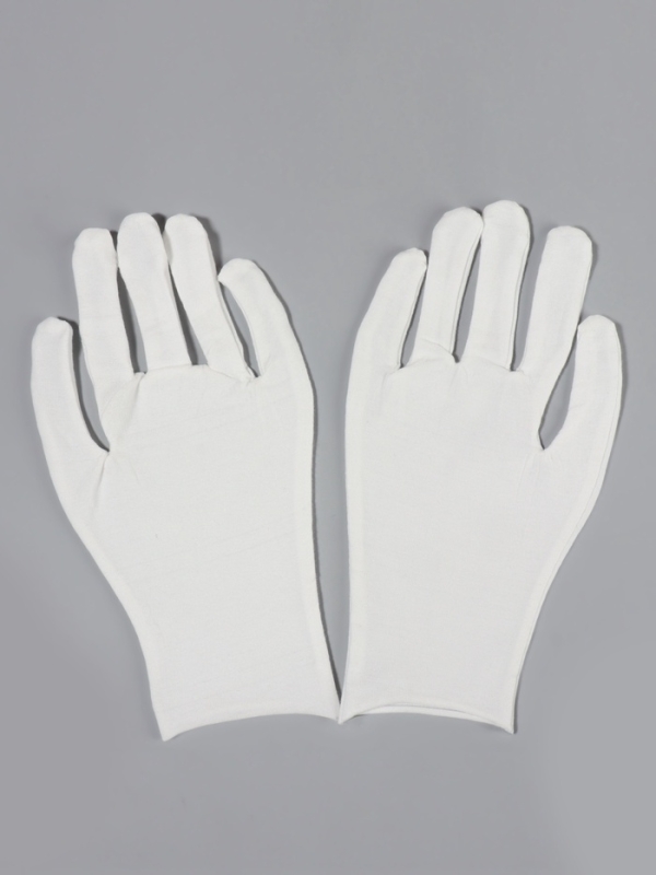 Перчатки хлопковые пара р-р L бел пакет Перчатки хлопковые пара р-р L бел пакет