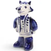 Фигурка &laquo;Козел в валенках&raquo;, 9.5&times;4.5 см, гжель
