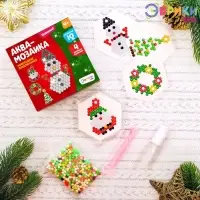 Аквамозаика &laquo;Новогодние приключения&raquo;, 4 фигурки