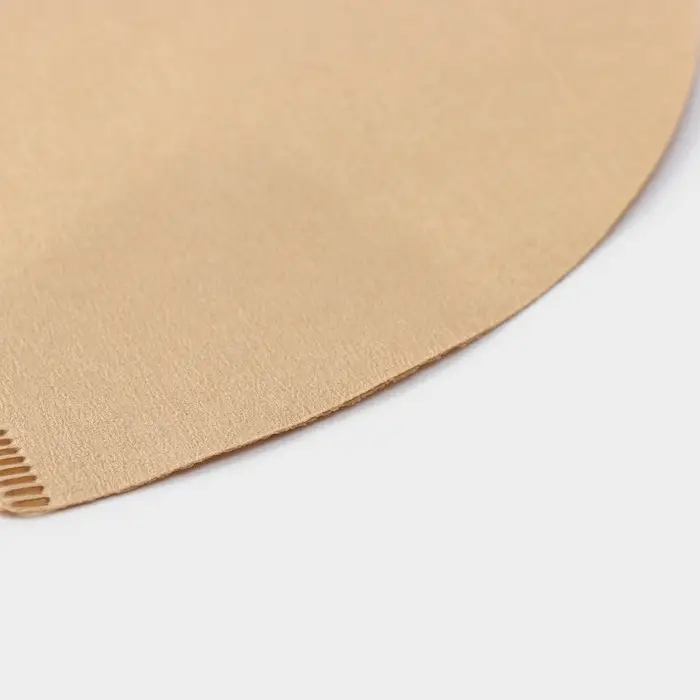 Фильтры для заваривания кофе V60 Доляна Tasty, неотбелённые, набор 50 шт., 13&times;12 см, бумага