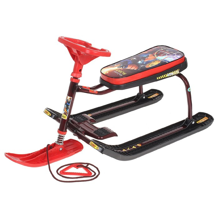 Снегокат «Тимка спорт 1 Робот», ТС1/P2, цвет бордовый/красный/чёрный Снегокат «Тимка спорт 1 Робот», ТС1/P2, цвет бордовый/красный/чёрный