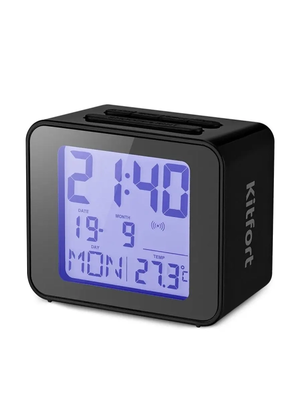 Часы настольные с термометром КТ-3303 часы электронные Часы настольные с термометром КТ-3303 часы электронные