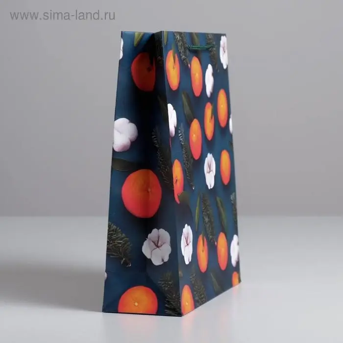 Пакет подарочный новогодний ламинированный «Счастья в Новом году», ML 23 x 27 х 8 см Пакет подарочный новогодний ламинированный «Счастья в Новом году», ML 23 x 27 х 8 см