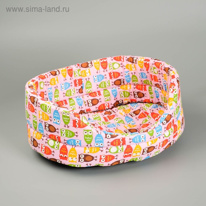 Лежанка №2, 43 х 30 х 16 см, микс цветов Лежанка №2, 43 х 30 х 16 см, микс цветов