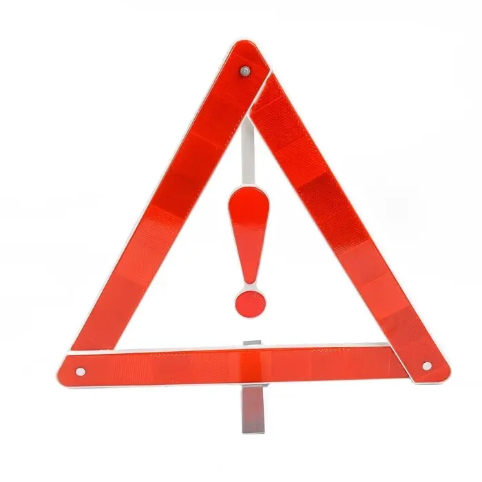 Знак аварийной остановки, 39 см, металл