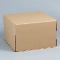 Коробка под торт, крафт, 30&times;30&times;20 см