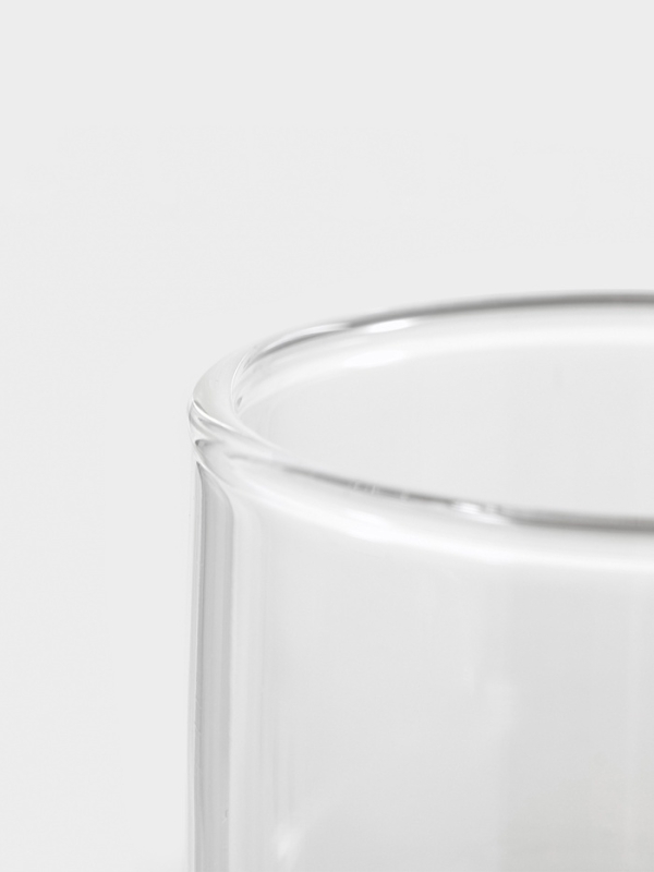 Кружка стеклянная штабелируемая "Боттом", 100 мл, 5,8х5,1 см нет