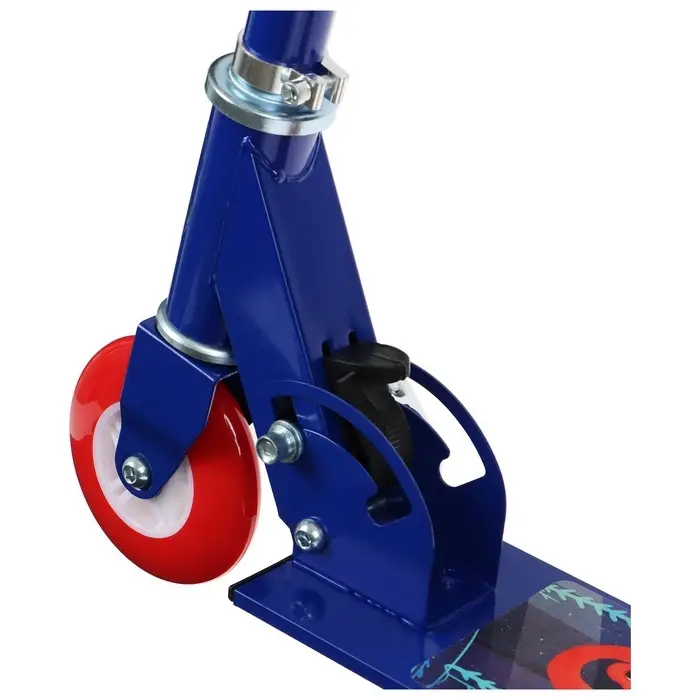 Самокат-снегокат 2 в 1 &laquo;Динозавры&raquo; Snow Cat, 100 мм