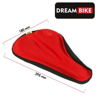 Чехол для седла Dream Bike, красный