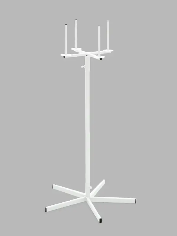 Стойка для пакетов, 60&times;61.3&times;100 см, d=1.2 см, белая