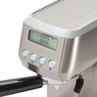 Кофеварка рожковая HEM-9990 серебристый