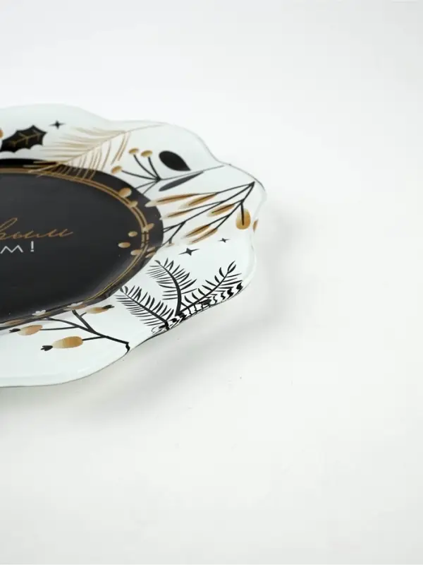 Тарелка плоская новогодняя &laquo;С Новым годом&raquo;, d=20 см