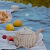 Заварочный чайник Доляна &laquo;Винтаж&raquo;, 1.1 л, керамика, бежевый