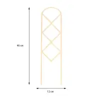 Шпалера, 46 × 12 см, дерево, «Буби», Greengo