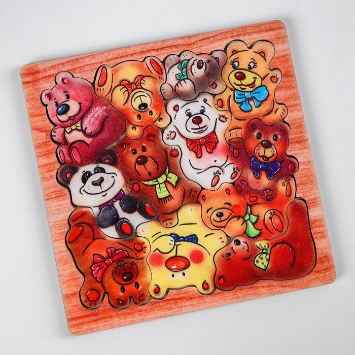 Мини-пазл «Мишки» Мини-пазл «Мишки»