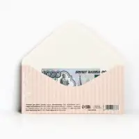 Конверт для денег &laquo;С днем свадьбы&raquo;, 16.5&times;8 см