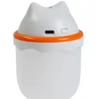 Увлажнитель HM-16 "Котенок", ультразвуковой, 0.21 л, подсветка, USB ( в комп-те)
