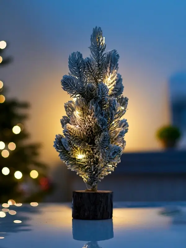 Фигура светодиодная «Новогоднее настроение» 35 см, 20 LED, от батареек AG13×3, свечение тёплое белое Фигура светодиодная «Новогоднее настроение» 35 см, 20 LED, от батареек AG13×3, свечение тёплое белое