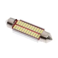 Автомобильная лампа, светодиодная Cartage, C5W, 12 В, 22 SMD, 41 мм, свет белый