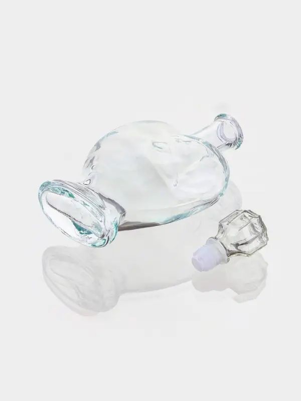 Ваза - бутылка декоративная &laquo;Сердце&raquo;, для песочной церемонии, 12.5&times;6.5&times;19 см, 500 мл