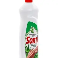 Средство для мытья посуды Sorti, гель-бальзам с алоэ вера, 900 мл