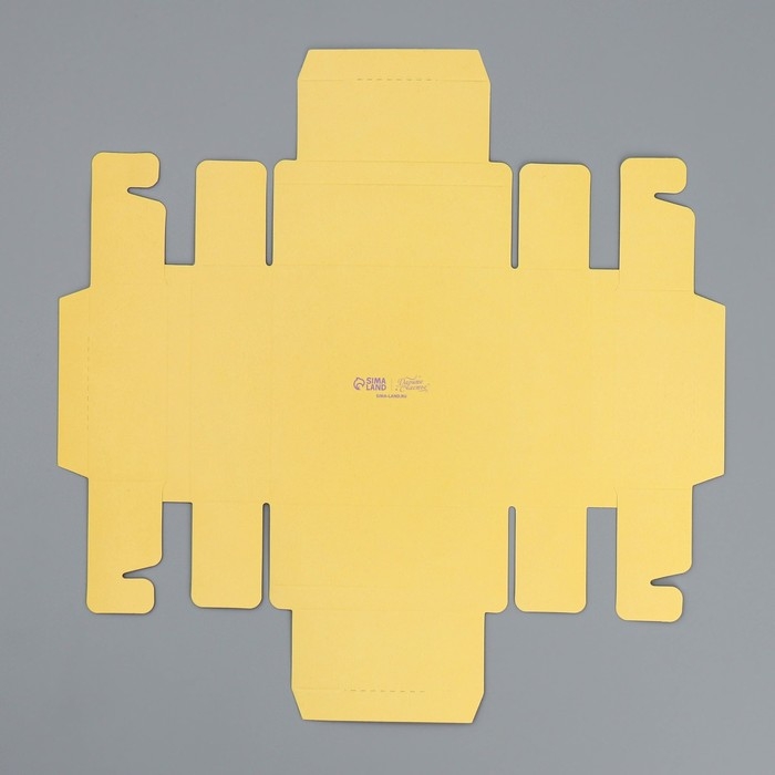 Коробка для конфет, кондитерская упаковка, 4 ячейки, «Цветы», 10.5 х 10.5 х 3.5 см