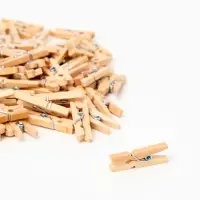 Набор прищепок "Классика" 100 штук размер 2,5х0,8 см