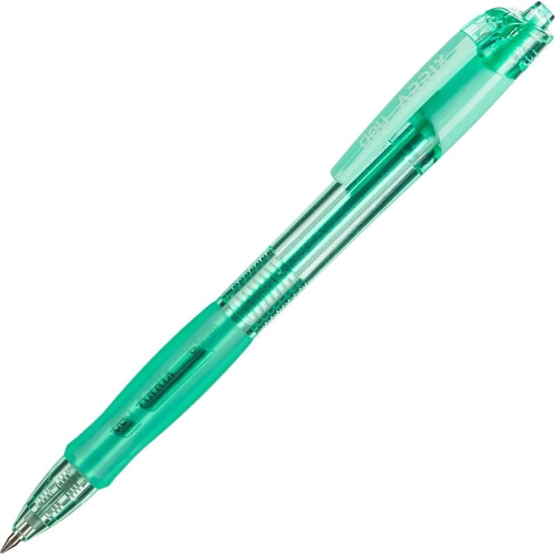 Ручка гелевая автомат. Deli Arris, линия 0,35 мм, манж, черн EG09-BK