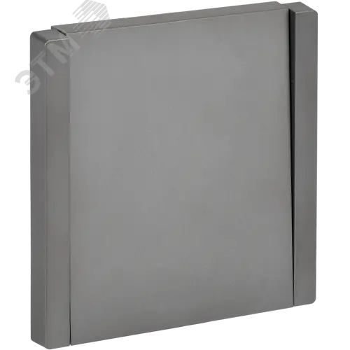 FORTE&PIANO Выключатель 1-клавишный 10А FP501 сталь IEK