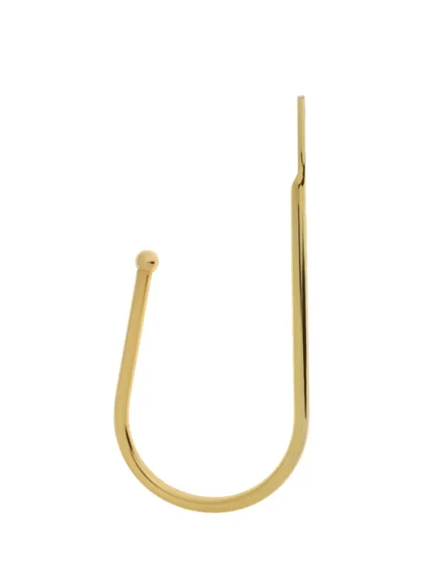 Крючок для штор ТУНДРА KS011, однорожковый, цвет золото, 2 шт Крючок для штор ТУНДРА KS011, однорожковый, цвет золото, 2 шт