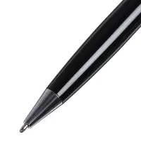 Набор подарочных ручек Calligrata &laquo;Гравюра&raquo;, 2 штуки (капиллярная и шариковая), в футляре кожзам, корпус чёрный