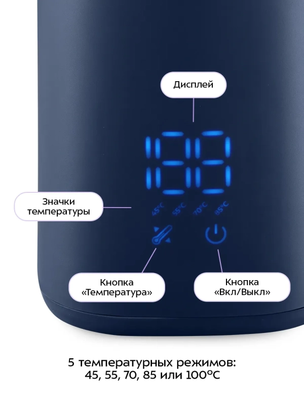 Чайник электрический металлический КТ-6749 - 1.5 л Чайник электрический металлический КТ-6749 - 1.5 л
