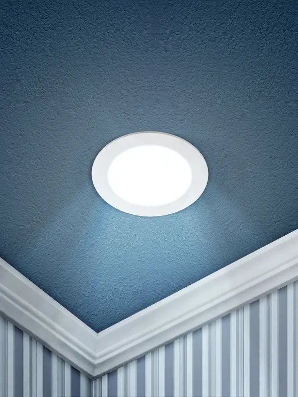Светильник светодиодный круглый LED 9W 220V 6500K LED 1-9-6K