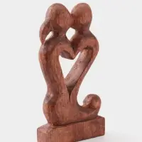 Сувенир &laquo;Поцелуй&raquo;, 15&times;9&times;3.5 см, дерево