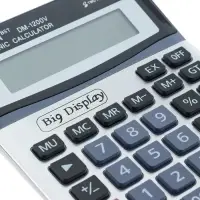 Калькулятор настольный, 12-разрядный, DM-1200V