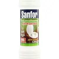 Средство дезодорирующее для дачных туалетов Sanfor, Антизапах, 400 г