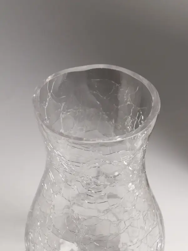 Ваза для цветов &laquo;Паутинка&raquo;, грация, 19.5&times;10.5 см, стекло, прозрачная