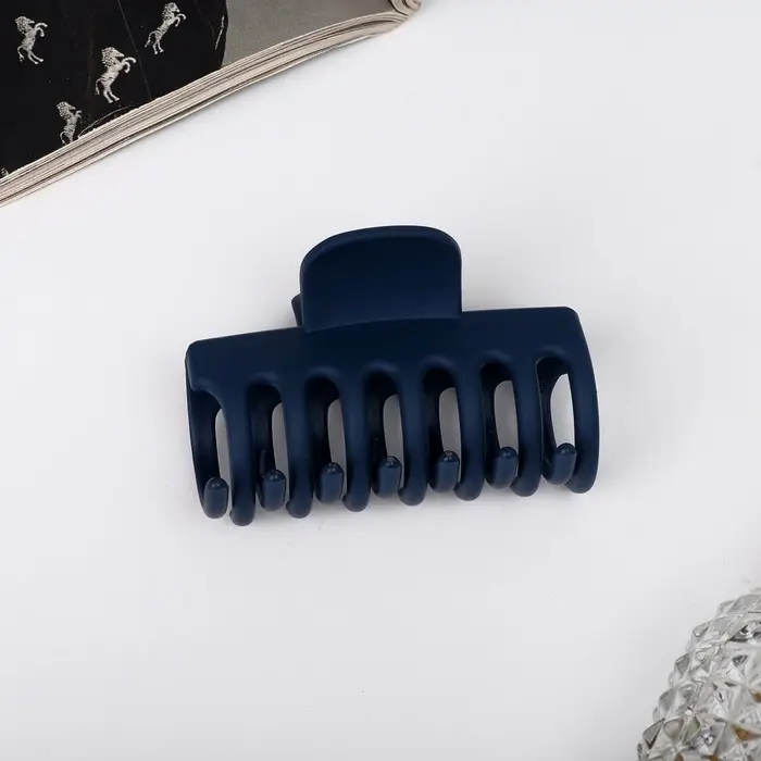 Краб для волос Краб для волос " Классика" 6,5 см, микс