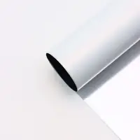 Пленка для цветов, «Серебряная сторона», белый, 57×57±1 см