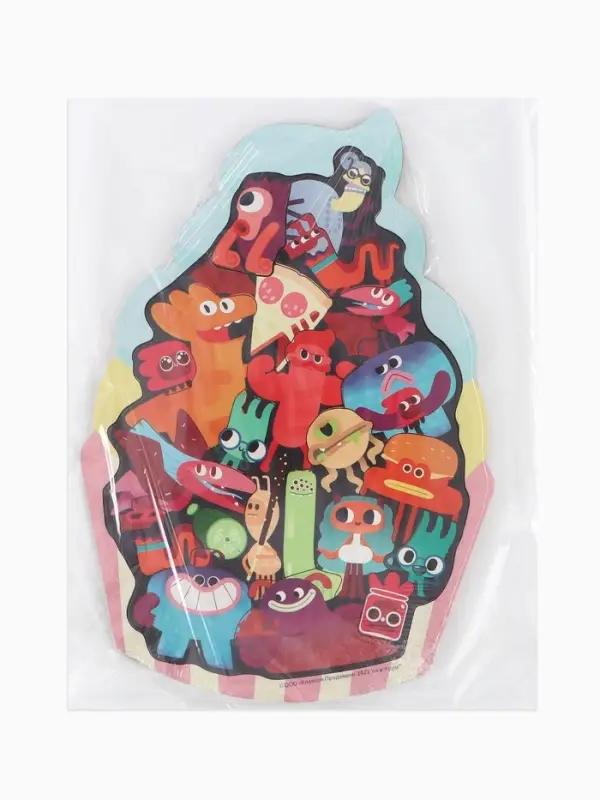 Ум и Хрум Деревянный пазл &laquo;Веселые друзья&raquo; 22 детали