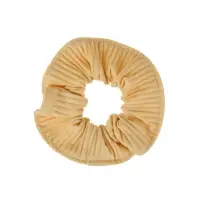 Резинка для волос QF &laquo;Орбита&raquo;, текстура полоска, 10 см, жёлтая