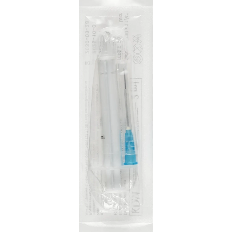 Шприц 2-комп. однораз. 2мл LS 23G(0,6x30) прил. 100шт/уп KD-Ject