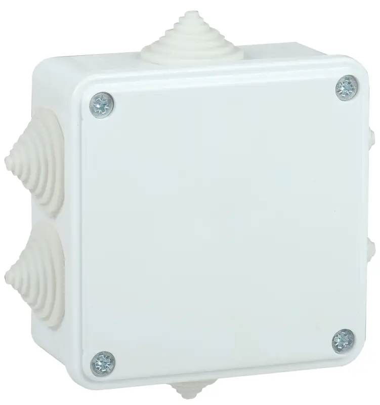 Коробка расп. КМ для о/п 100х100х45мм IP44 6 вв. белая