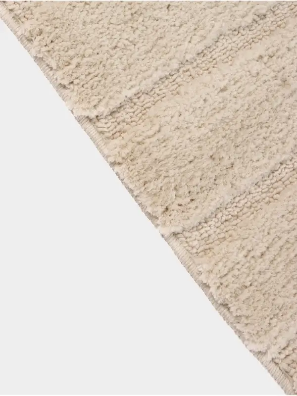 Коврик Savanna, 40&times;60 см, ворс 2 см, микрофибра, бежевый